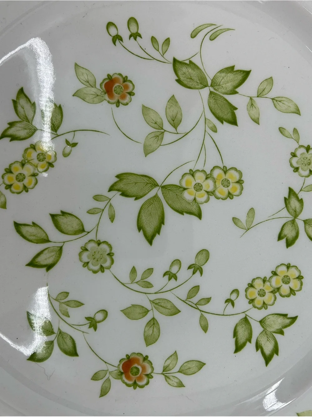 Petite Flora Ironstone serving platter